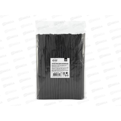 Трубочки AVIORA 5*240мм с изг черные 250шт 401-979  *46