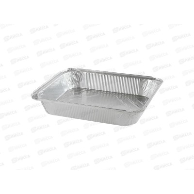 Форма алюминиевая для запек ГОРНИЦА 2235мл 3шт 402-717*40