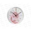 Часы &quot21 Век&quot 2019-018 круг. корпус бел. &quotПионы&quot, Рубин