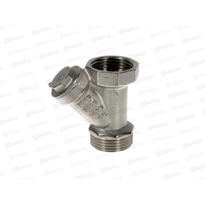 Фильтр механической очистки косой вн-нар DN25 PN40 Aqualink,02419 *10/80 Фильтр механической очистки косой вн-нар DN25 PN40 Aqualink,02419 *10/80