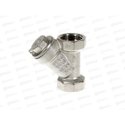 Фильтр механической очистки косой 1/2 вн-вн DN15 PN40 Aqualink, 01324*10 Фильтр механической очистки косой 1/2 вн-вн DN15 PN40 Aqualink, 01324*10