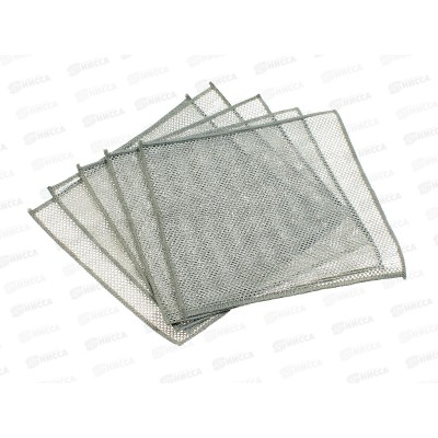 Салфетка скрабирующая Optiline 25*25см, 5шт, серый, 31-6602
