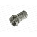 Разъем F накручивающий для RG-6 Proconnect переходник *100 Разъем F накручивающий для RG-6 Proconnect переходник *100