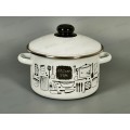 Кастрюля 3,0л эмал.с рис. 01-Б1612/4 Кухня/Kitchen *8