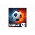 Пластилин 12цв 240г CENTRUM Футбол, к/у, стек 78361*32
