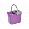 Ведро 10л с отжимом прямоугольное с носиком Фиолетовое МП *9