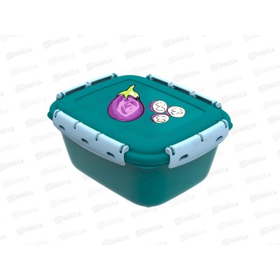 Контейнер с уплотнителем 2,5л (ланч-бокс &quotПерекус&quot), АП 714 (234х194х106мм)*32