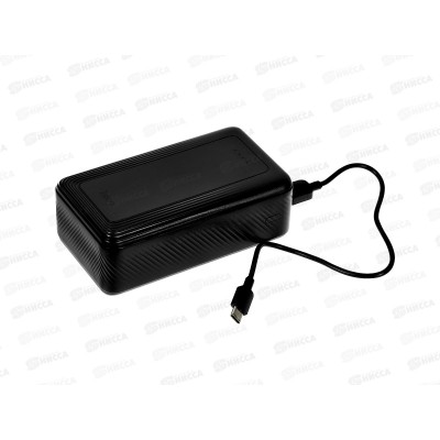 Зарядное устройство (Пауэрбанк) 2USB+1Type-C 1micro Hoco J165B Black