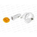 З/у авто 2USB 2.4A для Llghtng 8-pin More choice AC23i White