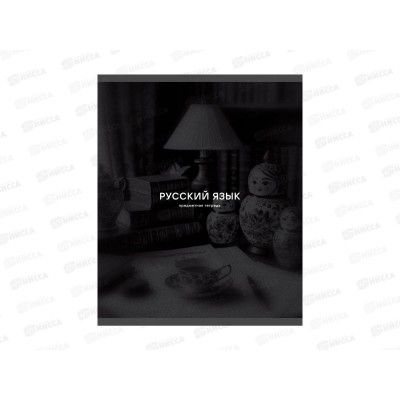 Тетрадь 40л лин. ЭКСМ Black Sepia Русский язык ТТ409759 *120
