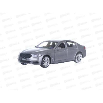Машина "ТЕХНОПАРК" металл "BMW 5-ER SEDAN M-SPORT", 12см, серый, 5ER-12-GY, в/к Машина "ТЕХНОПАРК" металл "BMW 5-ER SEDAN M-SPORT", 12см, серый, 5ER-12-GY, в/к