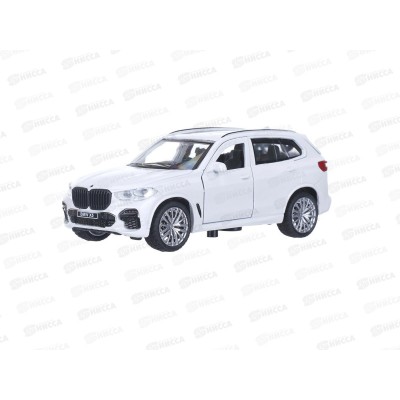 Машина &quotТЕХНОПАРК&quot металл &quotBMW X5 M-SPORT&quot, 12см, белый в/к