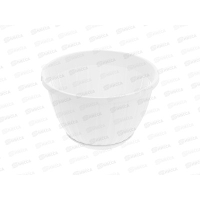 Кашпо &quotНео&quot 4л белый D-24см, H-15см, АП 1280  *42