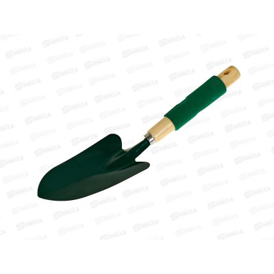 Лопатка садовая с деревянной ручкой, 35см, AL-251247-1  *120