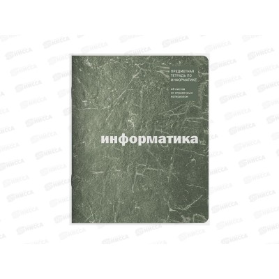 Тетрадь 48л кл. Lamark Информатика ЭкоТекстура мат.ламинация 40560 *10