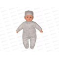 Пупс мягконабивной 40см 16В020 в светлом костюме, 359822 *12