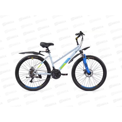 Велосипед 26&quot 21ск RUSH LADY 515 DISC ST белый рама 19&quotВ, 388101