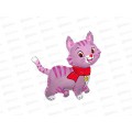 Шар Ф М/ФИГУРА Кошечка с бантом розовая, 1206-0592