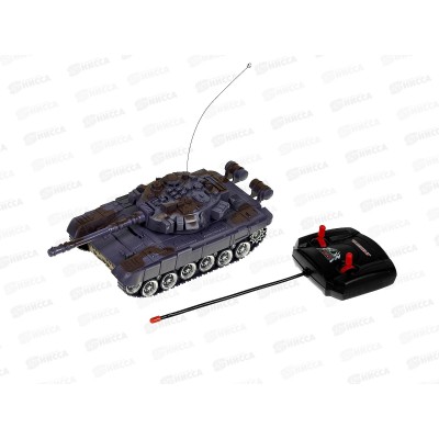 Танк на пульте р/у 3125317, 27 MHz свет, звук, в коробке 28*11*12см