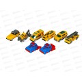Набор &quotАвтосити&quot 3143260 6 мал. машинок, в коробке 22,5*19*3,8см