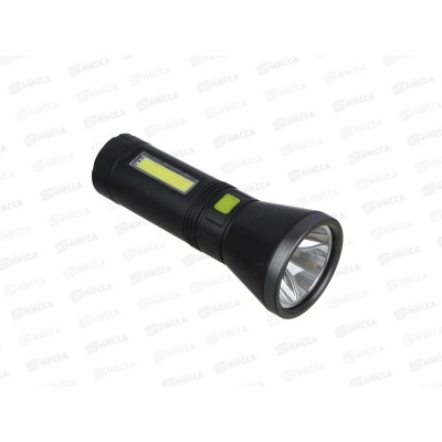 Фонарь ручной Ермак СОВ+LED, 4 режима, 1200мАч, 224-078 г Фонарь ручной Ермак СОВ+LED, 4 режима, 1200мАч, 224-078 г
