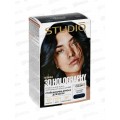 STUDIO 3D голографик к/краска 1,1 Иссиня-черный *6 STUDIO 3D голографик к/краска 1,1 Иссиня-черный *6