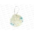 Farres Мочалка для тела BT007 Белая с поролон кубиками *1 Farres Мочалка для тела BT007 Белая с поролон кубиками *1