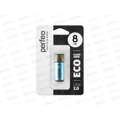 Флеш-карта Perfeo USB 8GB E04 Blue economy series, PF-E04N008ES Флеш-карта Perfeo USB 8GB E04 Blue economy series, PF-E04N008ES