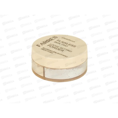 Farres Пудра рассыпчатая 3038 трехцветная Skin Trio 10г *12