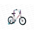 Велосипед 16&quot Искра. Бело-бирюзовый, ВЛ-2675