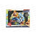 Холст на подрамнике 30*40см черный холст CANV30X40-BLACK-123199