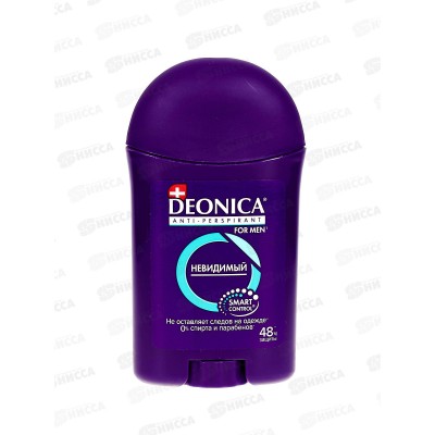Deonica Антиперспирант стик Невидимый For Men 40мл Deonica Антиперспирант стик Невидимый For Men 40мл