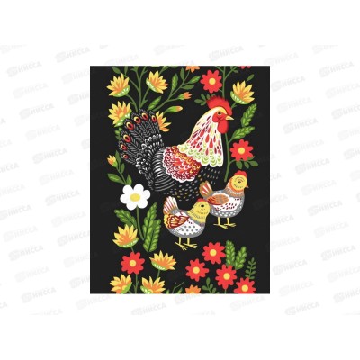 Полотенце из рогожки 60*45 Народные промыслы 29459-1 Полотенце из рогожки 60*45 Народные промыслы 29459-1