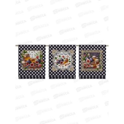 Полотенце из рогожки 60*45 Слаще меда, 29457
