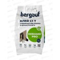 Клей плиточный Bergauf KERAMIK PRO усиленный С1 T (для плитки и керамогранита), мешок  5кг (слой 3-10мм) *6/108