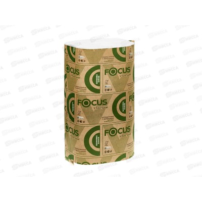 Полотенца бум. FOCUS V-сложения 1сл 23*23см 250 листов *15