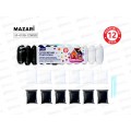 Масса д/лепки MAZARI 12цв., стек 3шт. М-4199-12W&B *120 Масса д/лепки MAZARI 12цв., стек 3шт. М-4199-12W&B *120