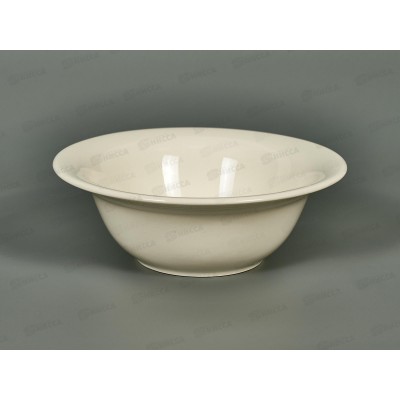 Миска глубокая круглая 17,5см 350/400мл Белье см7-0007 *6/60
