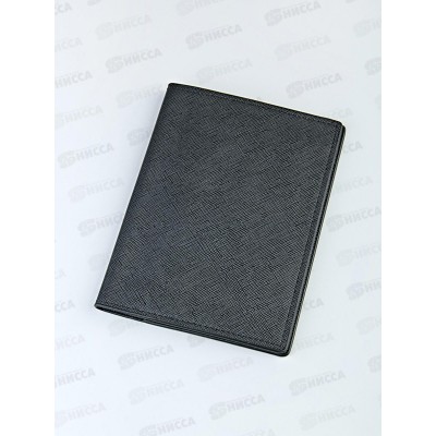 Обложка д/паспорта Barez A-026 &quotHZ-4&quot эко кожа, черный