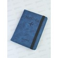 Обложка д/паспорта Barez A-034 "Travel wallet 1999-05" эко кож, син те Обложка д/паспорта Barez A-034 "Travel wallet 1999-05" эко кож, син те