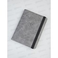 Обложка д/паспорта Barez A-034 "Travel wallet 1999-06" эко кож, серый Обложка д/паспорта Barez A-034 "Travel wallet 1999-06" эко кож, серый