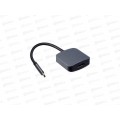 Докстанция PERFEO USB Type-C HDMI, PF_B4661 (PF-Type-C-16) Докстанция PERFEO USB Type-C HDMI, PF_B4661 (PF-Type-C-16)