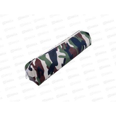 Пенал ПандаРог Камуфляж, 210х55х40мм, зеленый, 15-3557 *10