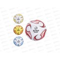 Мяч футбольный PVC, 270гр., 2 слоя, 4 цвета, диаметр 22см, IT108931