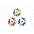 Мяч футбольный PVC, 330гр., 2 слоя, 3-4 цвета, без шва, 22см, IT110483