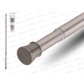 Карниз для ванной 2,0м алюм.. сатиновый никель, PERFECTO LINEA Карниз для ванной 2,0м алюм.. сатиновый никель, PERFECTO LINEA