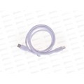 Дата-кабель USB 3.0A PD 60W Type-C K65aa, 1м ПВХ White Дата-кабель USB 3.0A PD 60W Type-C K65aa, 1м ПВХ White