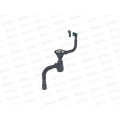 Сифон для мойки 3 1/2"х40 с мет.реш с угл переливами с гт 40х40/50, цвет - гранит, B0198-20-MR *20 Сифон для мойки 3 1/2"х40 с мет.реш с угл переливами с гт 40х40/50, цвет - гранит, B0198-20-MR *20