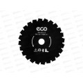 Нож для мотокосы 24 зуб 200*2,0*25,4мм ECO