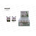 Точилка MAZARI Panda 1отв., б/конт., 2цв. M-6734  *24